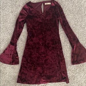 velvet hollister dress